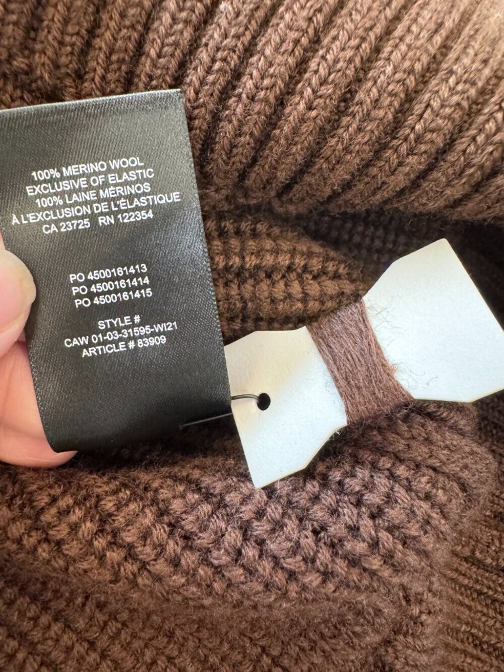 Aritzia Babaton Merino Wool Seek Sweater XS - Picture 6 of 12
